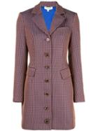 Opening Ceremony Houndstooth Blazer Dress - Blue