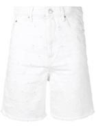 Isabel Marant Étoile Short Denim Shorts - White