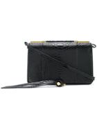 Stella Mccartney Knot Pendant Shoulder Bag - Black