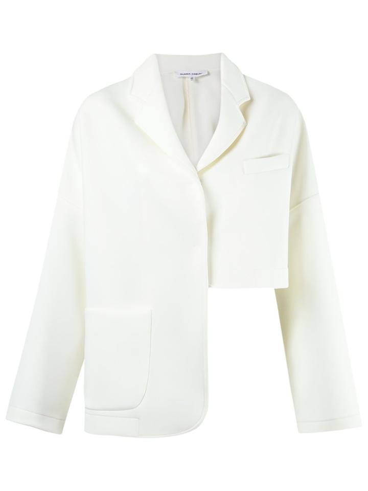 Gloria Coelho Oversized Blazer - White