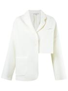 Gloria Coelho Oversized Blazer - White