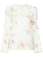 Georgia Alice Pageant Floral Blouse - White
