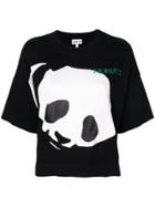 Fiorucci Panda Print T-shirt - Black