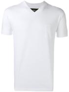 Hydrogen Chest Pocket T-shirt, Men's, Size: Large, White, Cotton