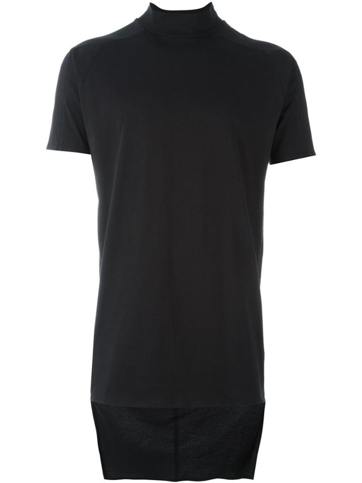 Y-3 Mock Neck T-shirt - Black