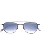 Garrett Leight Riviera Sunglasses, Adult Unisex, Grey, Steel