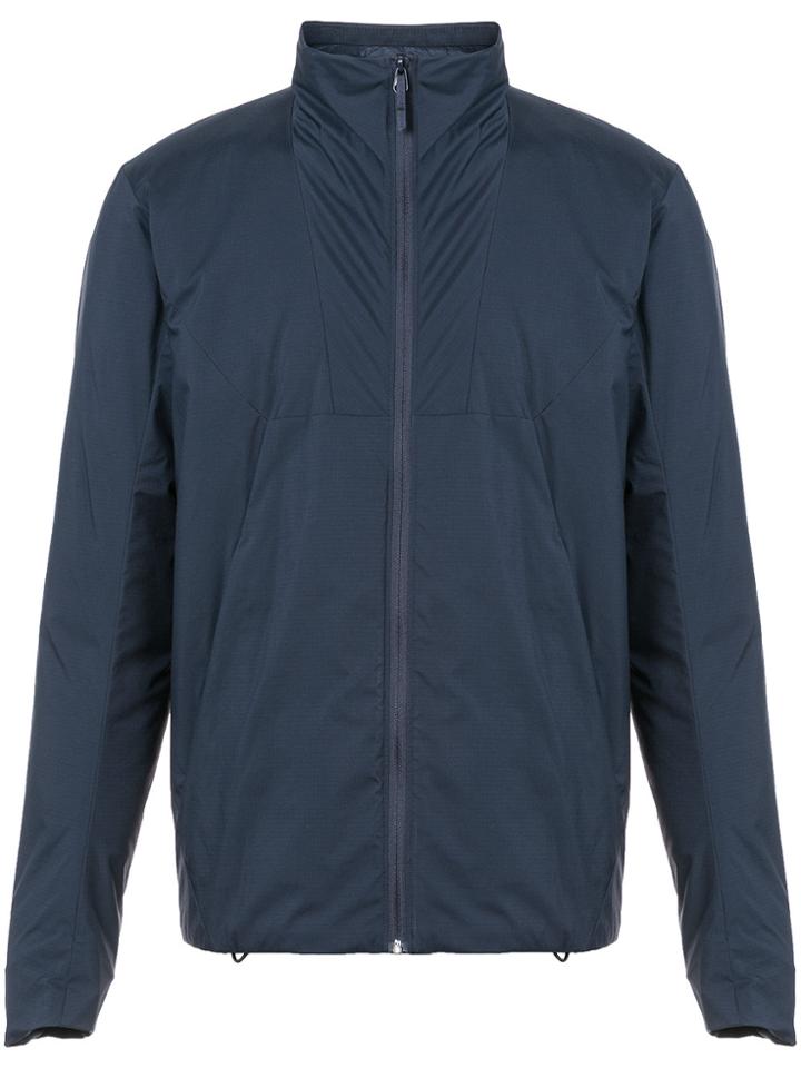 Arc'teryx Veilance Longsleeved Zipped Lightweight Jacket - Blue