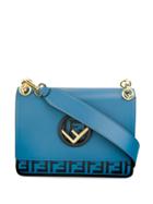 Fendi Monogram Shoulder Bag - Blue