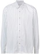 The Celect Striped Long-sleeve Shirt - White