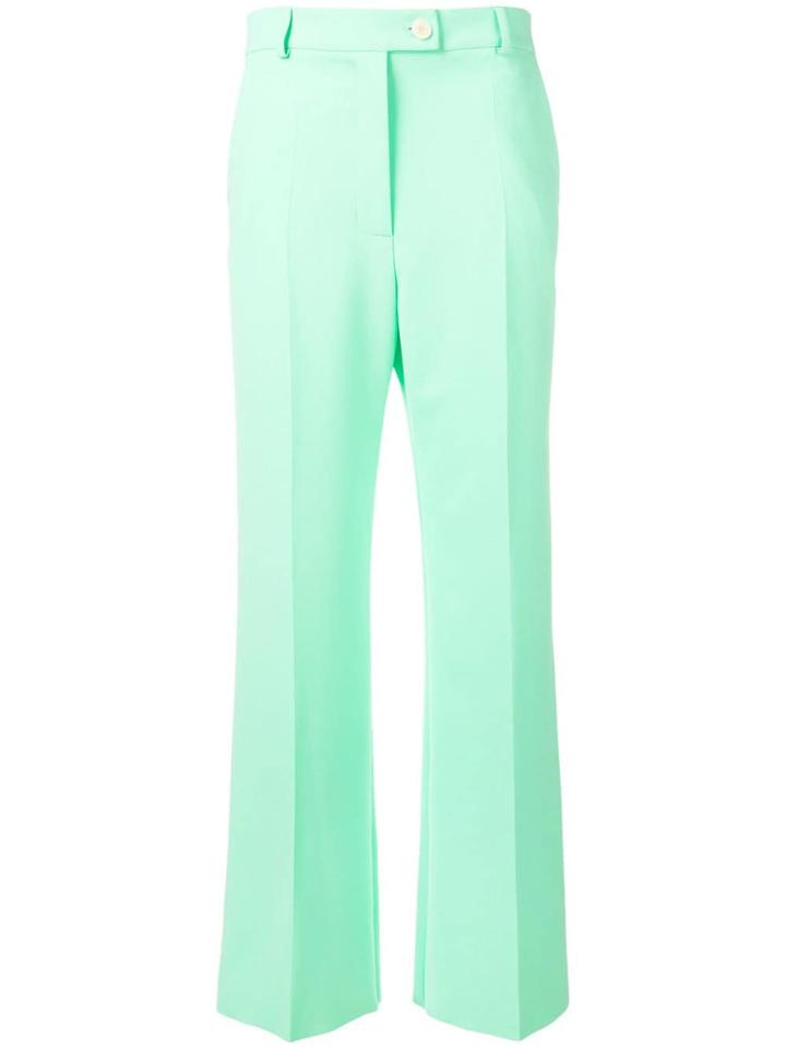 A.w.a.k.e. Mode Wide Leg Trousers - Green