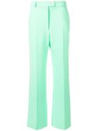A.w.a.k.e. Mode Wide Leg Trousers - Green