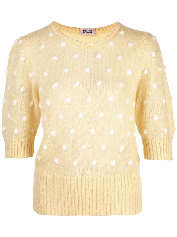 Baum Und Pferdgarten Chance Knitted Top - Yellow
