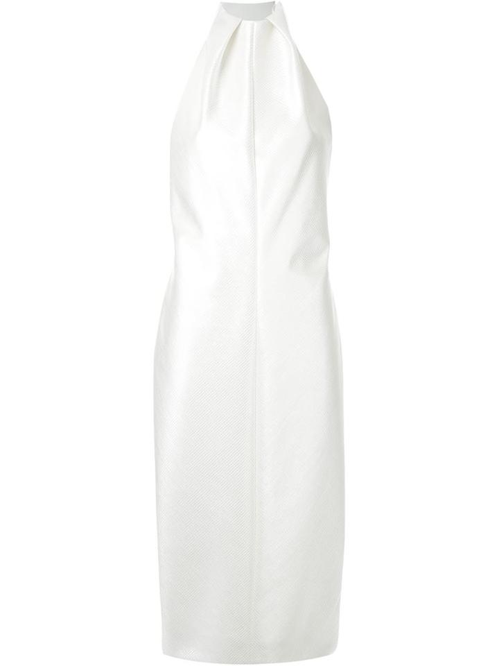 Zaid Affas Halterneck Column Dress