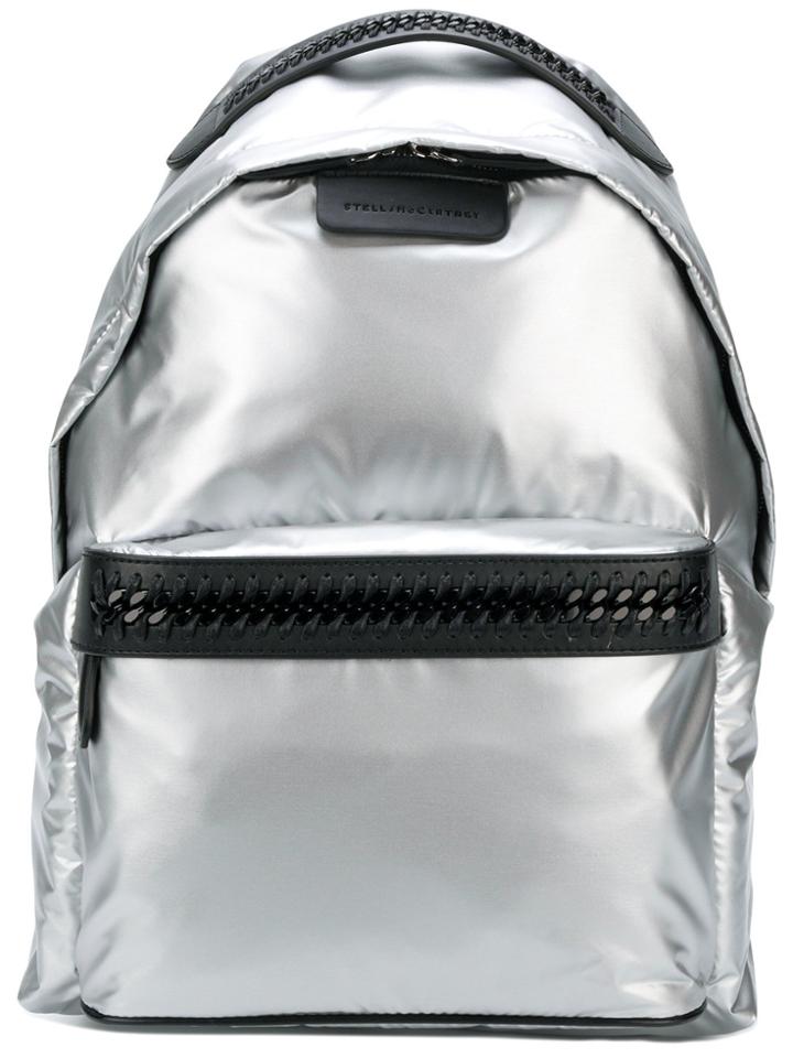 Stella Mccartney Falabella Go Backpack - Metallic