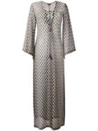 Missoni Zig Zag Beach Dress, Women's, Size: 44, Viscose/cupro/polyester