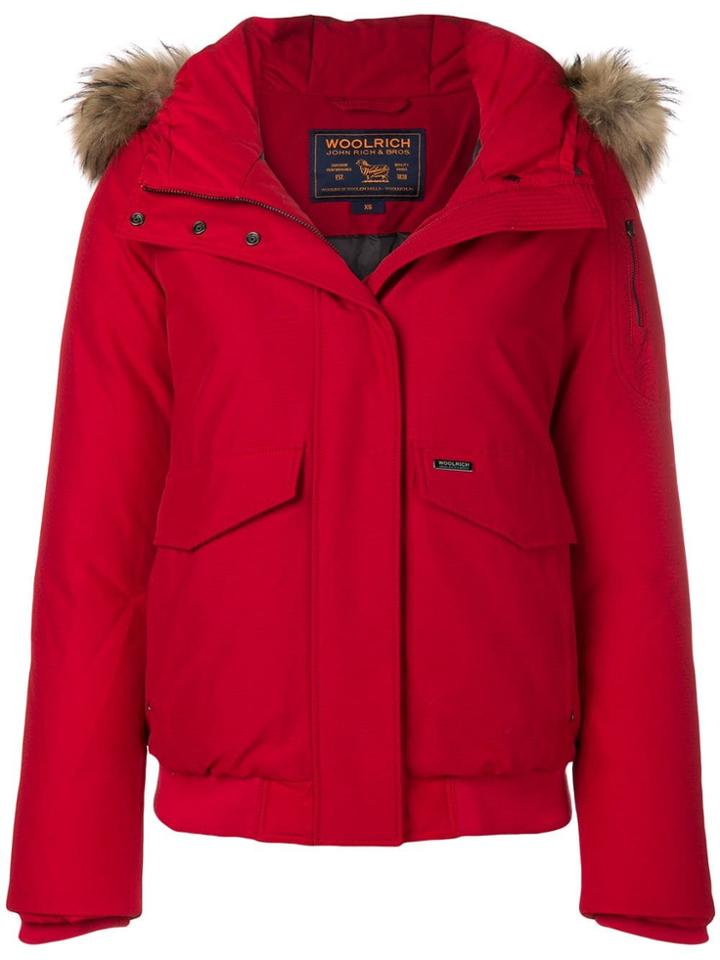 Woolrich Fitted Waistcoat - Red