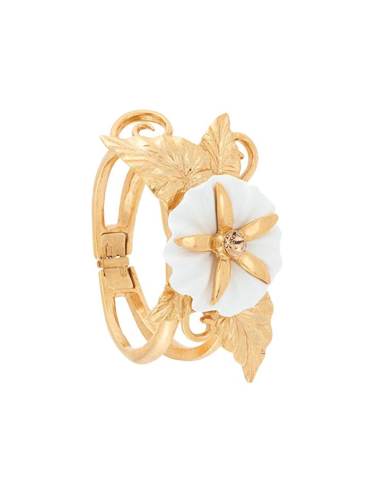 Oscar De La Renta Oscar De La Renta R19j208wht White Metals &