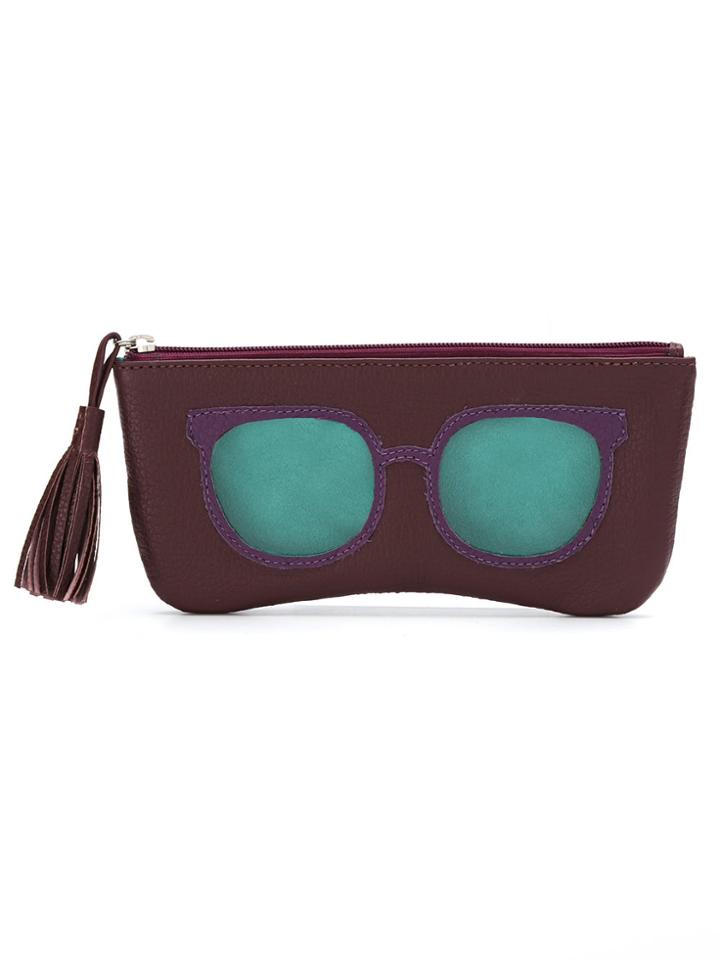 Sarah Chofakian Glasses Case - Red