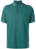 Z Zegna Polo Shirt, Men's, Size: Xl, Green, Cotton