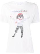 Unfortunate Portrait 'french Kiss' T-shirt - White