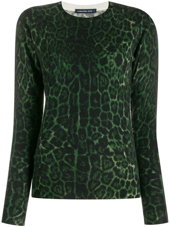 Samantha Sung Carolina Krugger Jumper - Green