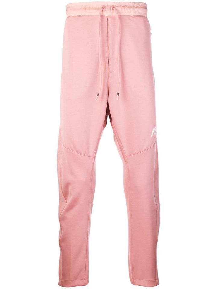 Nike Tapered Leg Track Pants - Pink & Purple