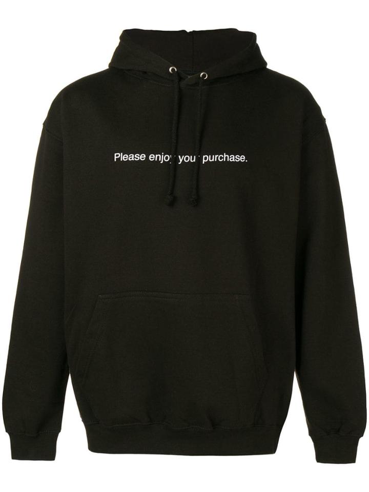 F.a.m.t. Please Enjoy Print Hoodie - Black