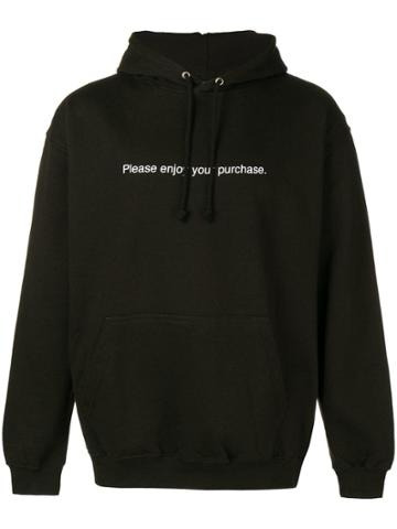 F.a.m.t. Please Enjoy Print Hoodie - Black