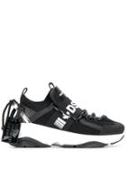 Dsquared2 Logo Print Sneakers - Black