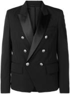 Balmain Double-breasted Tuxedo Jacket - Black