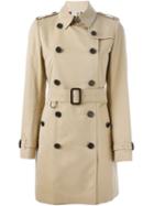 Burberry 'buckingham' Trench Coat, Women's, Size: 8, Nude/neutrals, Cotton/viscose