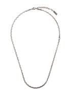 Saint Laurent Collier Chain Necklace - Silver