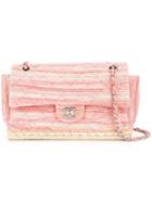 Chanel Pre-owned Espadrille Quilted Shoulder Bag - Pink