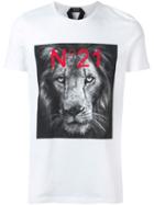 No21 Lion Head Print T-shirt