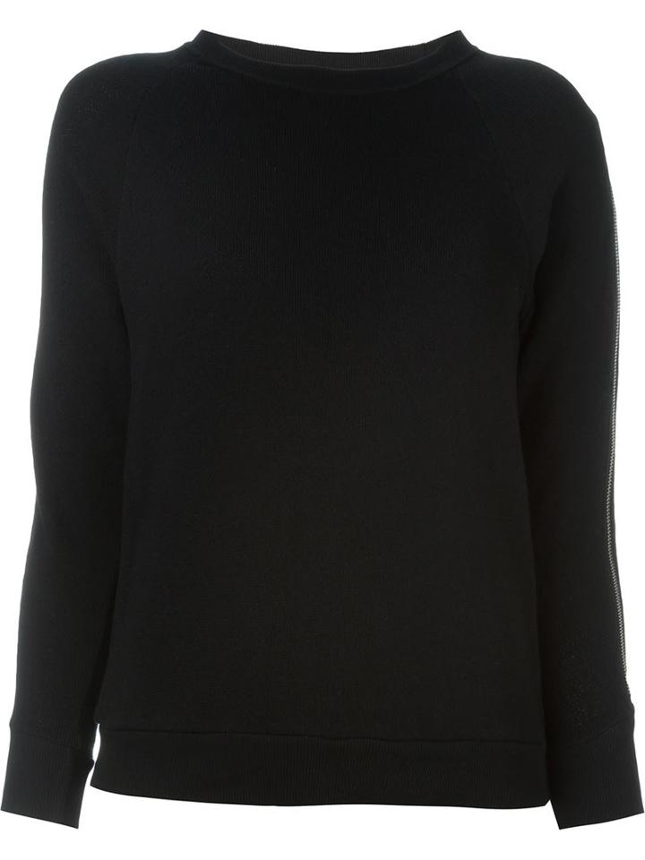 R13 Ziggy Sweatshirt, Women's, Size: L, Black, Cotton