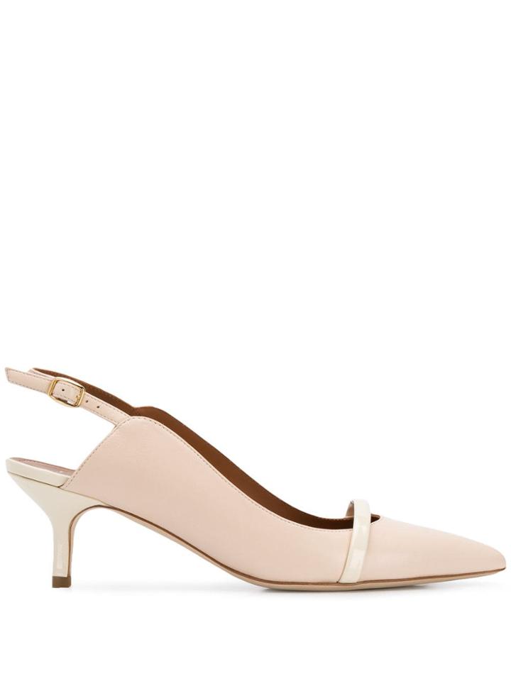 Malone Souliers Slingback Pumps - Neutrals