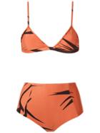 Haight Reversible Triangle Bikini Set, Women's, Size: Medium, Black, Polyamide/spandex/elastane