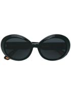 Christian Roth Eyewear Archive 1993 Round Sunglasses - Black