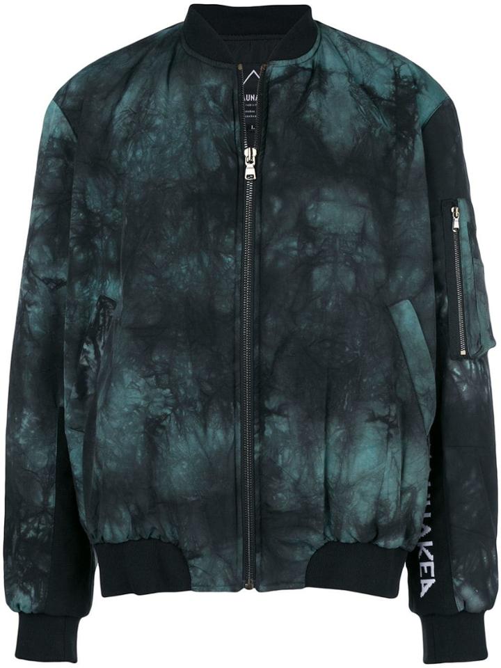 Mauna Kea Printed Bomber Jacket - Black