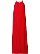 P.a.r.o.s.h. Keyhole Maxi Dress - Red