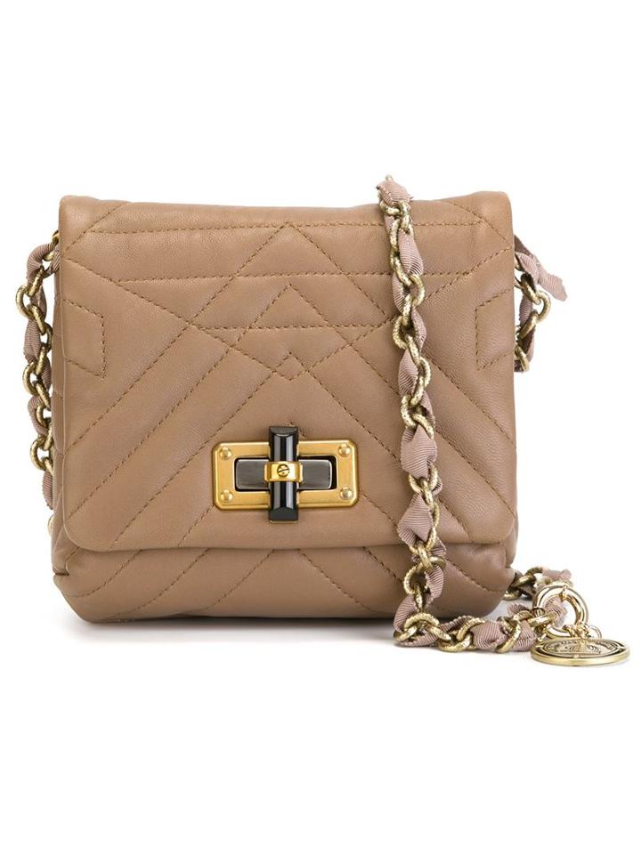 Lanvin 'happy Pop' Shoulder Bag, Women's, Grey