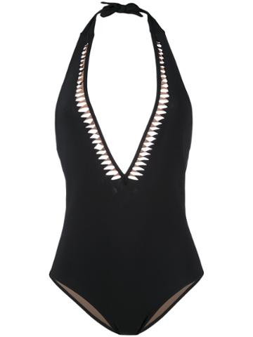 Moeva - Debbie Swimsuit - Women - Polyamide/spandex/elastane - L, Black, Polyamide/spandex/elastane