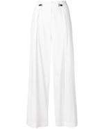 Pierantoniogaspari Flared Trousers - White