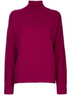 Astraet Turtleneck Jumper - Pink & Purple