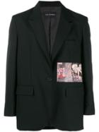 Yuiki Shimoji Skeleton Patch Blazer - Black