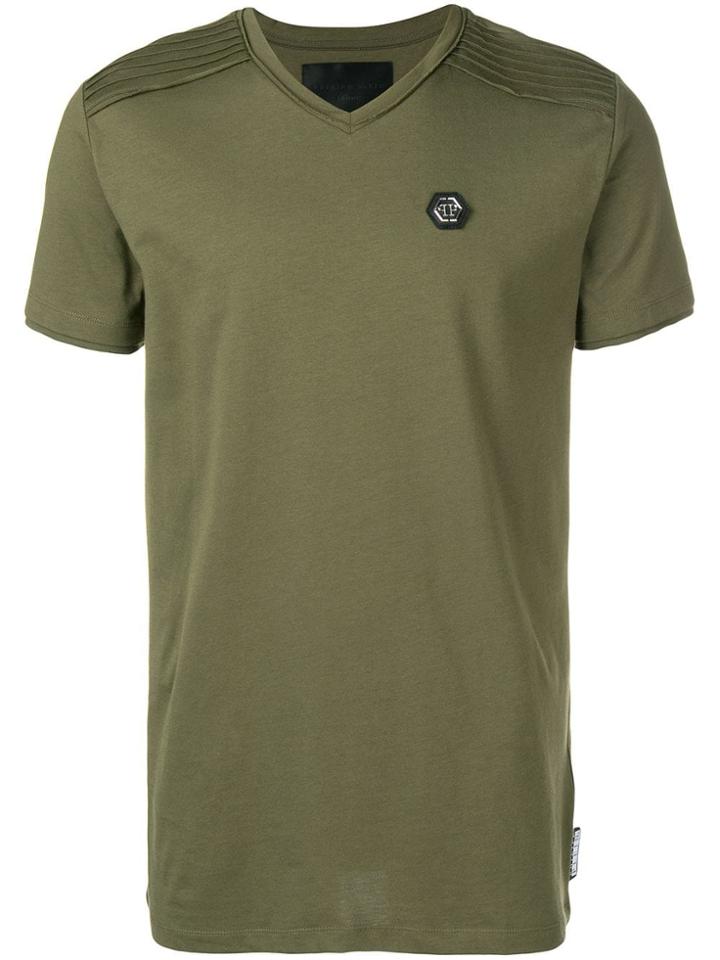 Philipp Plein Logo Short-sleeve T-shirt - Green