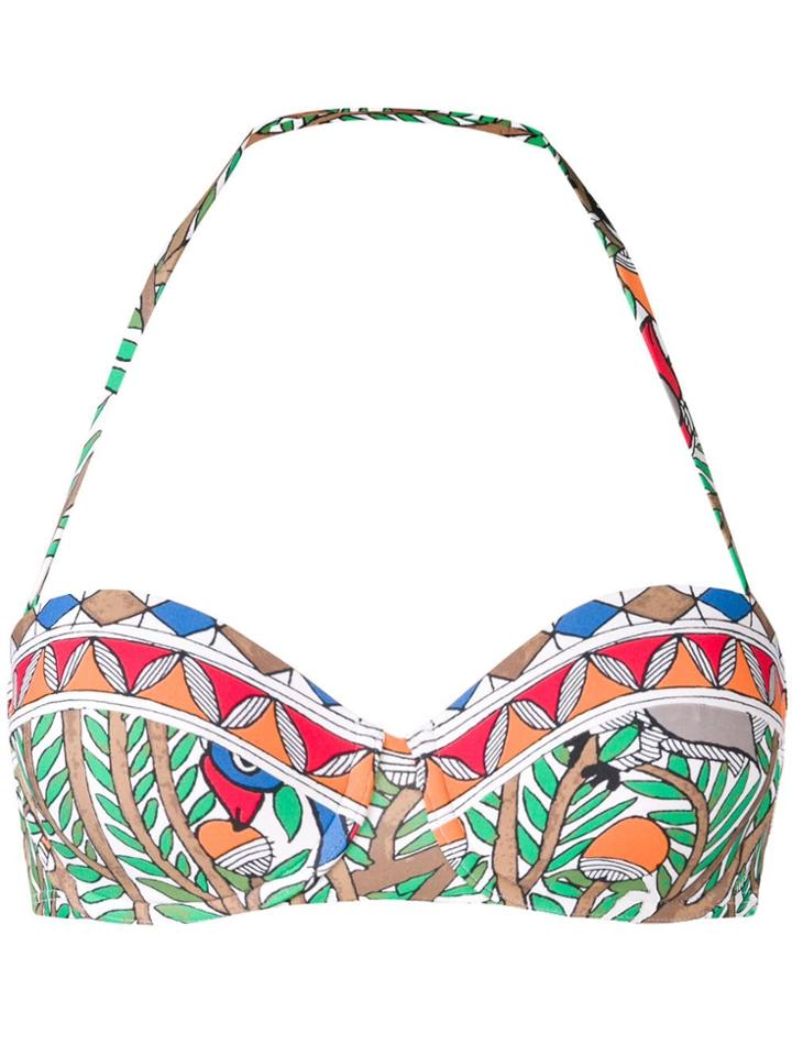 Tory Burch Underwired Bra Top - Green