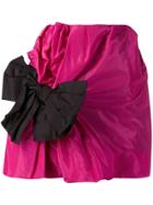 Carmen March Bow Detail Mini Skirt - Pink