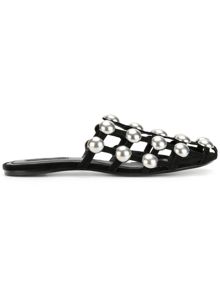 Alexander Wang Amelia Slippers - Black