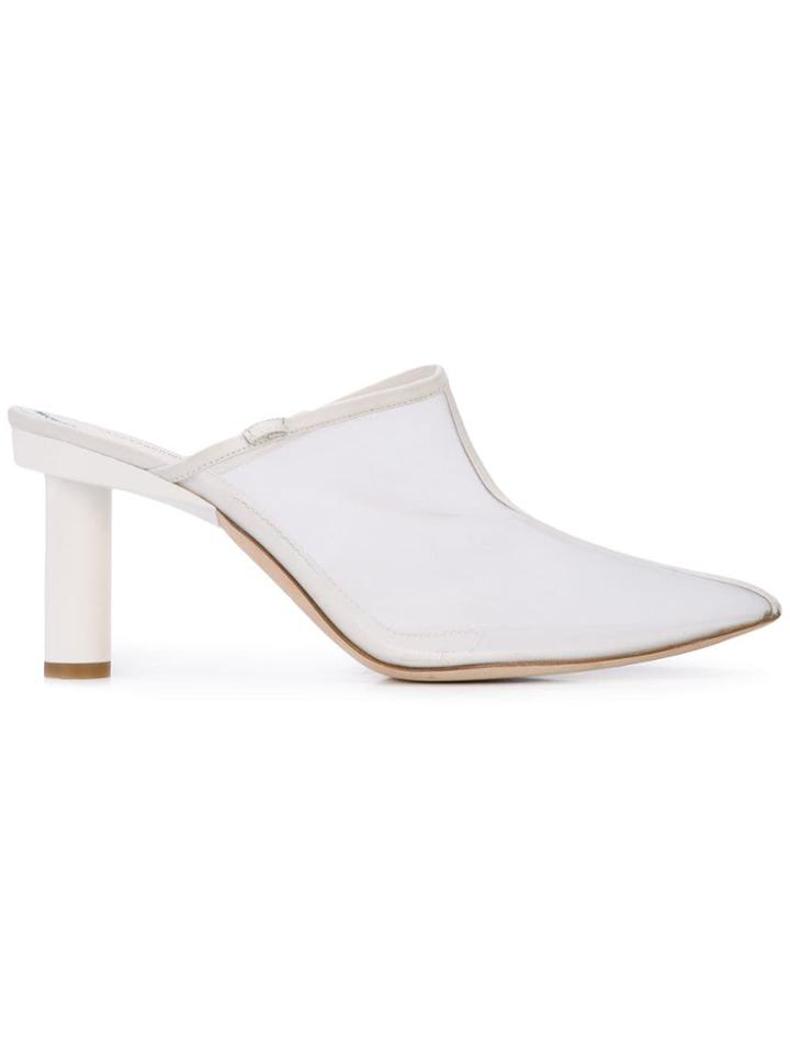 Tibi Slip-on Pumps - White